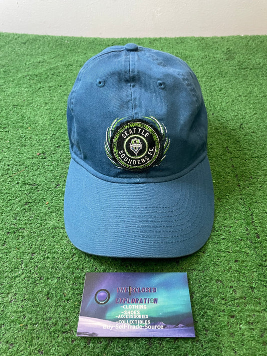 Seattle Sounders blue embroidered hat