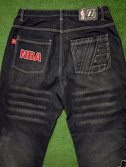 Vintage NBA Philadelphia 76ers Jeans