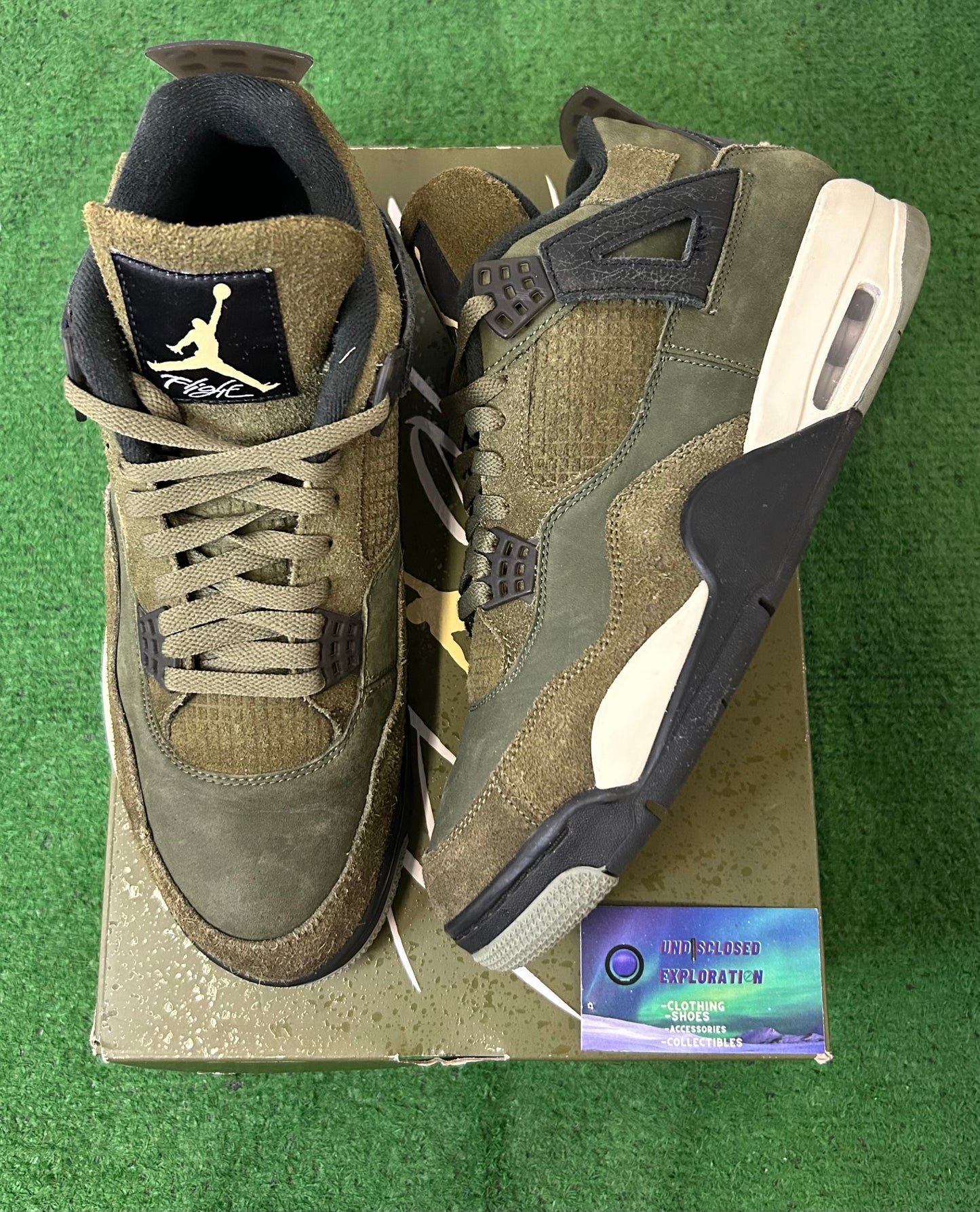 Jordan 4 olive craft size 12men/13.5women