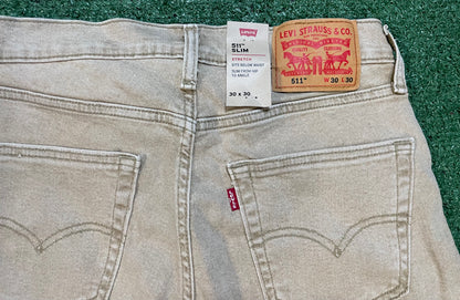 Levi 511 beige jeans