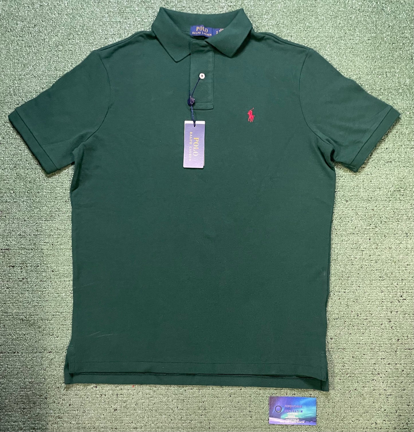 Polo Ralph Lauren green & red polo
