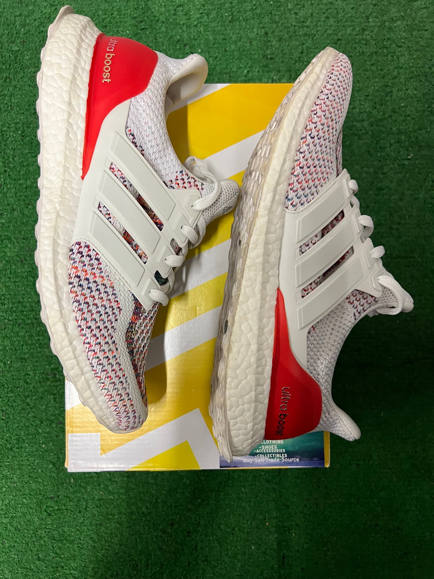 Adidas ultraboost 2.0 multicolor size 10.5men/12women