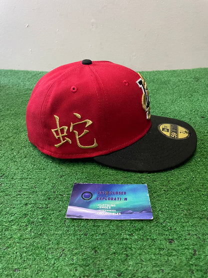 LA Dodgers Chinese lunar year new era fitted hat