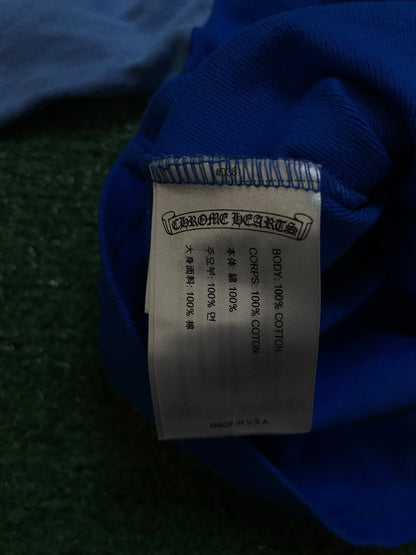 Chrome Hearts women’s baby blue baseball longsleeve