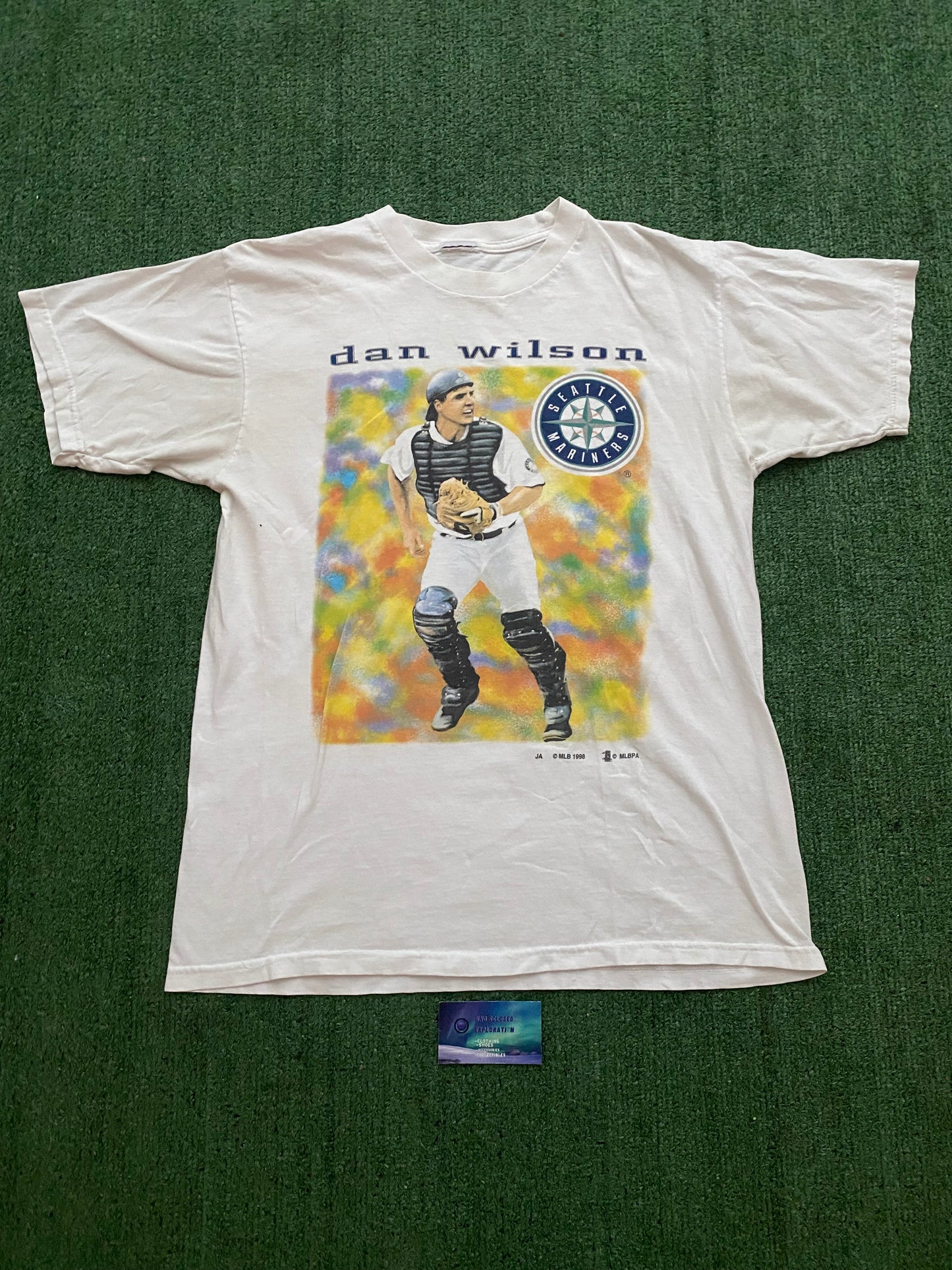 Vintage 1998 Dan Wilson Seattle Mariners Tee