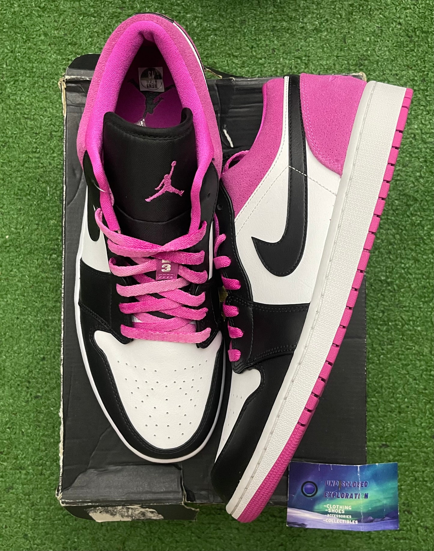 Jordan 1 Low Fuchsia