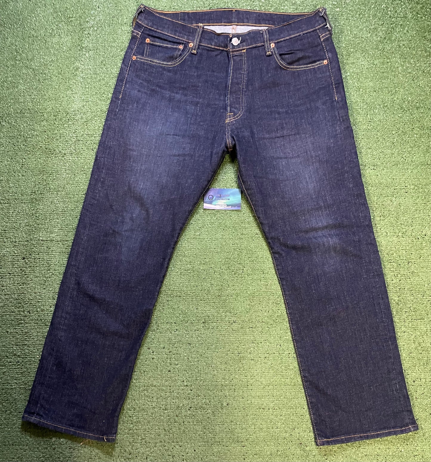 Levi 501 dark wash jeans