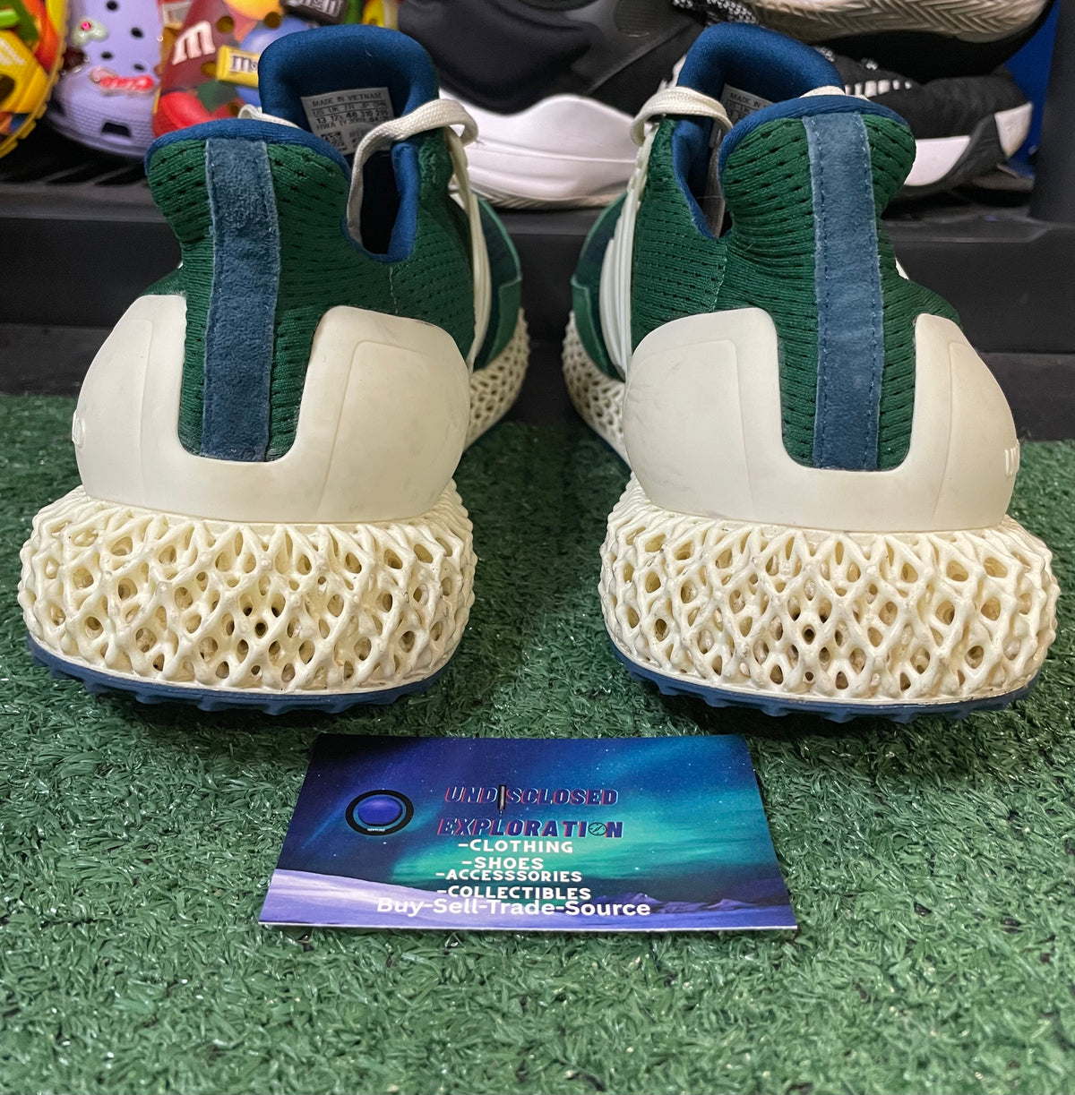 Adidas ultraboost packer 4D Size 13men/14.5women
