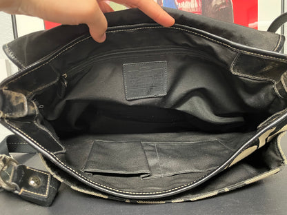 Vintage Coach messenger bag