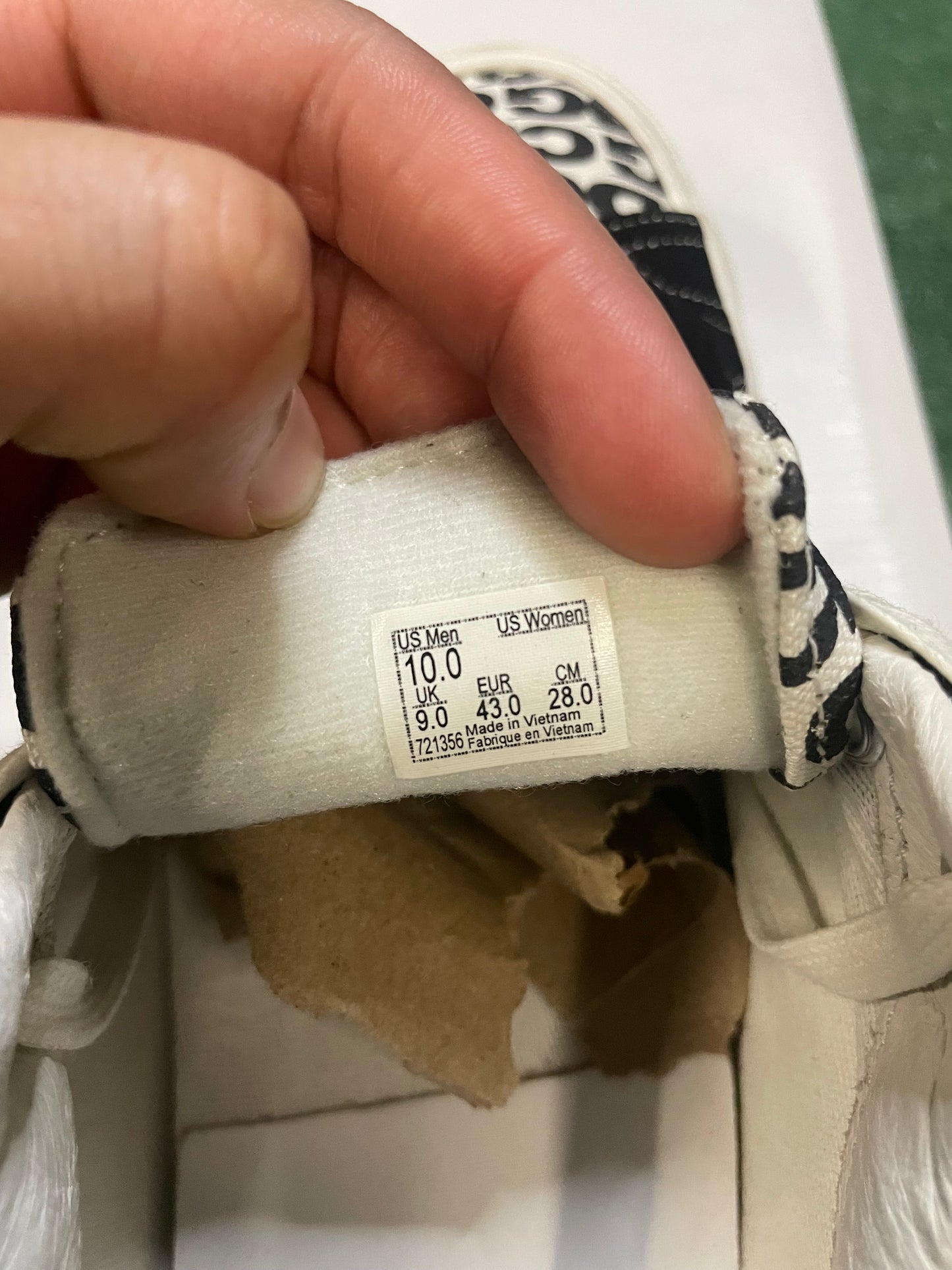 Vans X Comme Des garçon size 10men/11.5women
