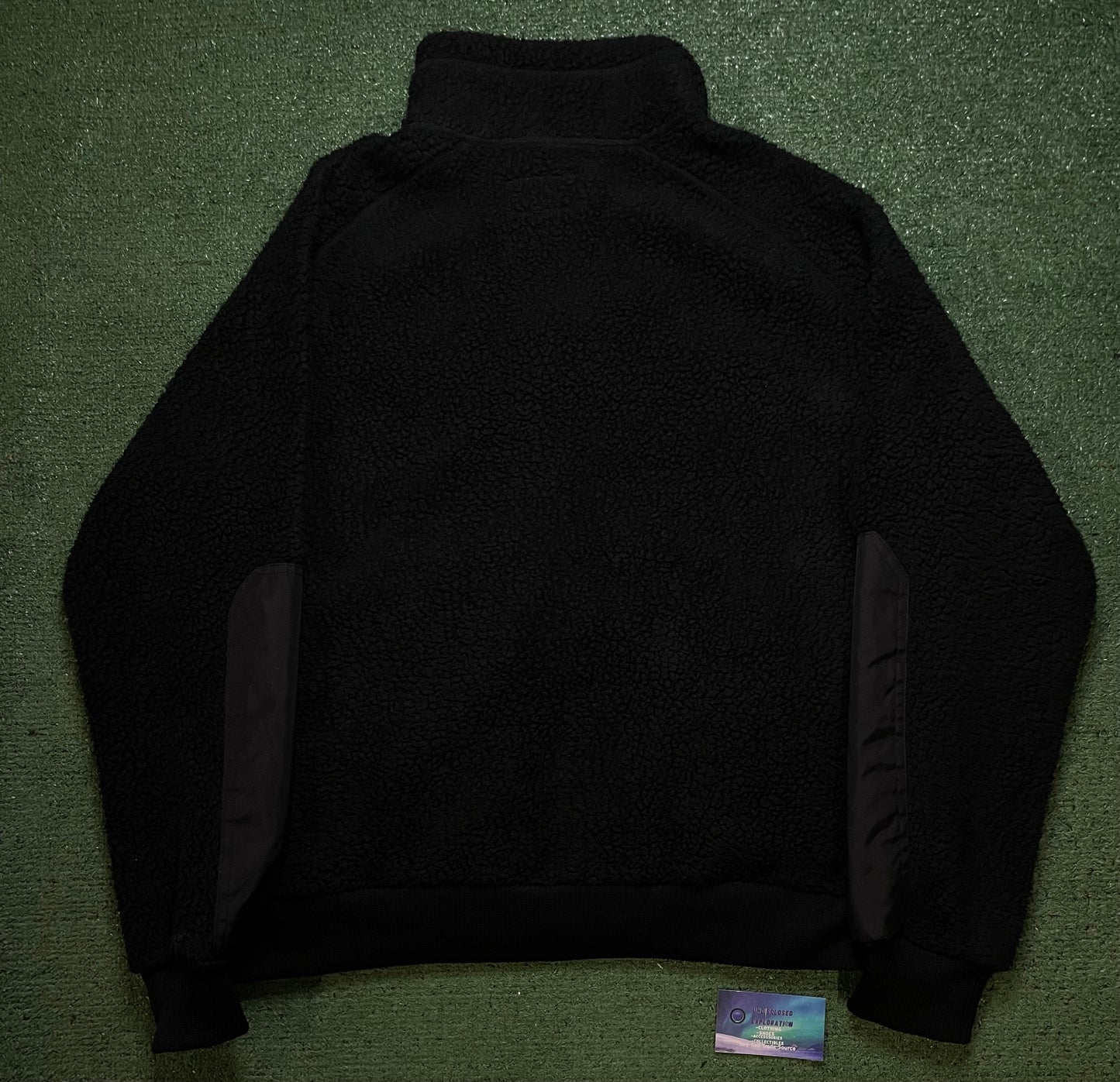 Filson black Sherpa fleece jacket