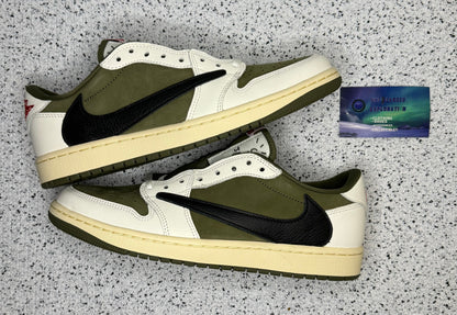 Jordan 1 Low Travis Scott Medium Olive