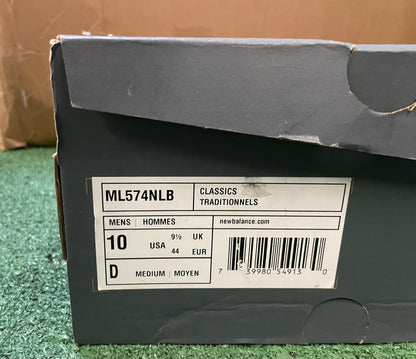 New Balance 574 varsity green indigo size 10men/11.5women
