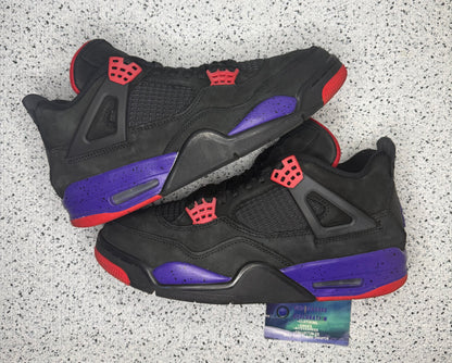 Jordan 4 Raptors 9.5 Men/11 Women “Preowned”