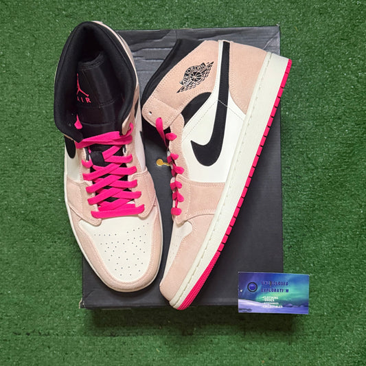 Jordan 1 Mid Crimson Tint