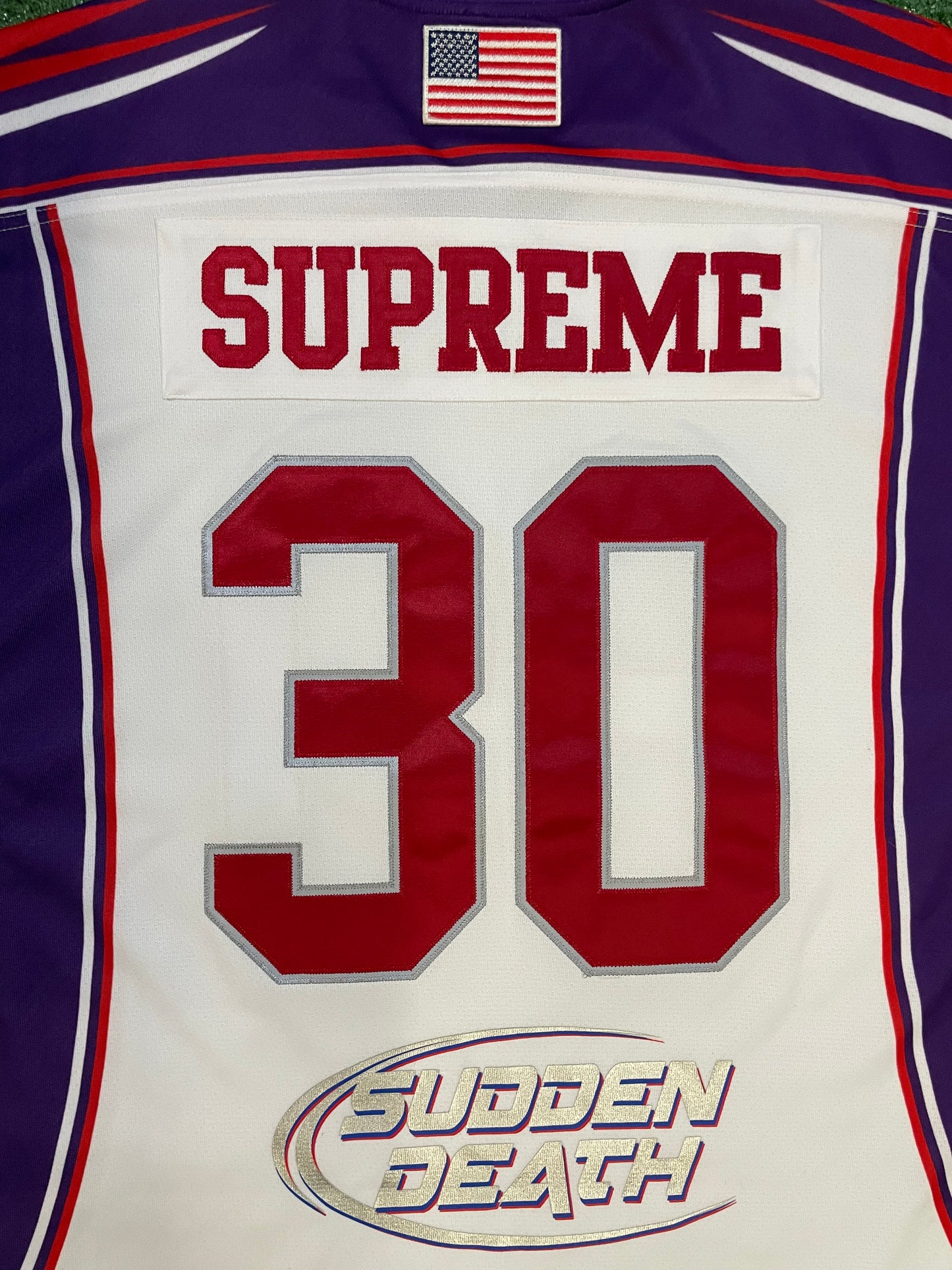 Supreme sudden death jersey