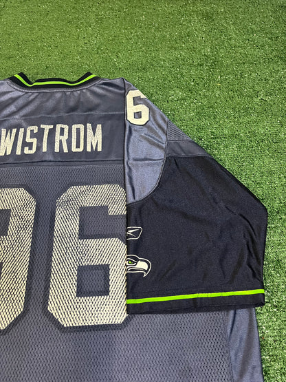 Vintage Seattle Seahawks Grant wistrom Reebok jersey #96