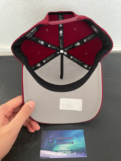 New York red Yankees hat