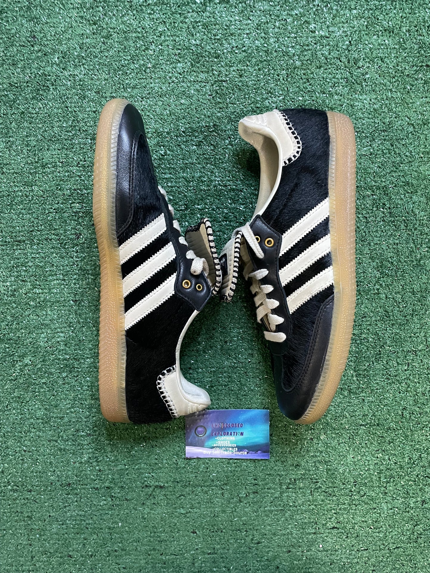 Adidas Wales Bonner pony core black size 10.5men/12women