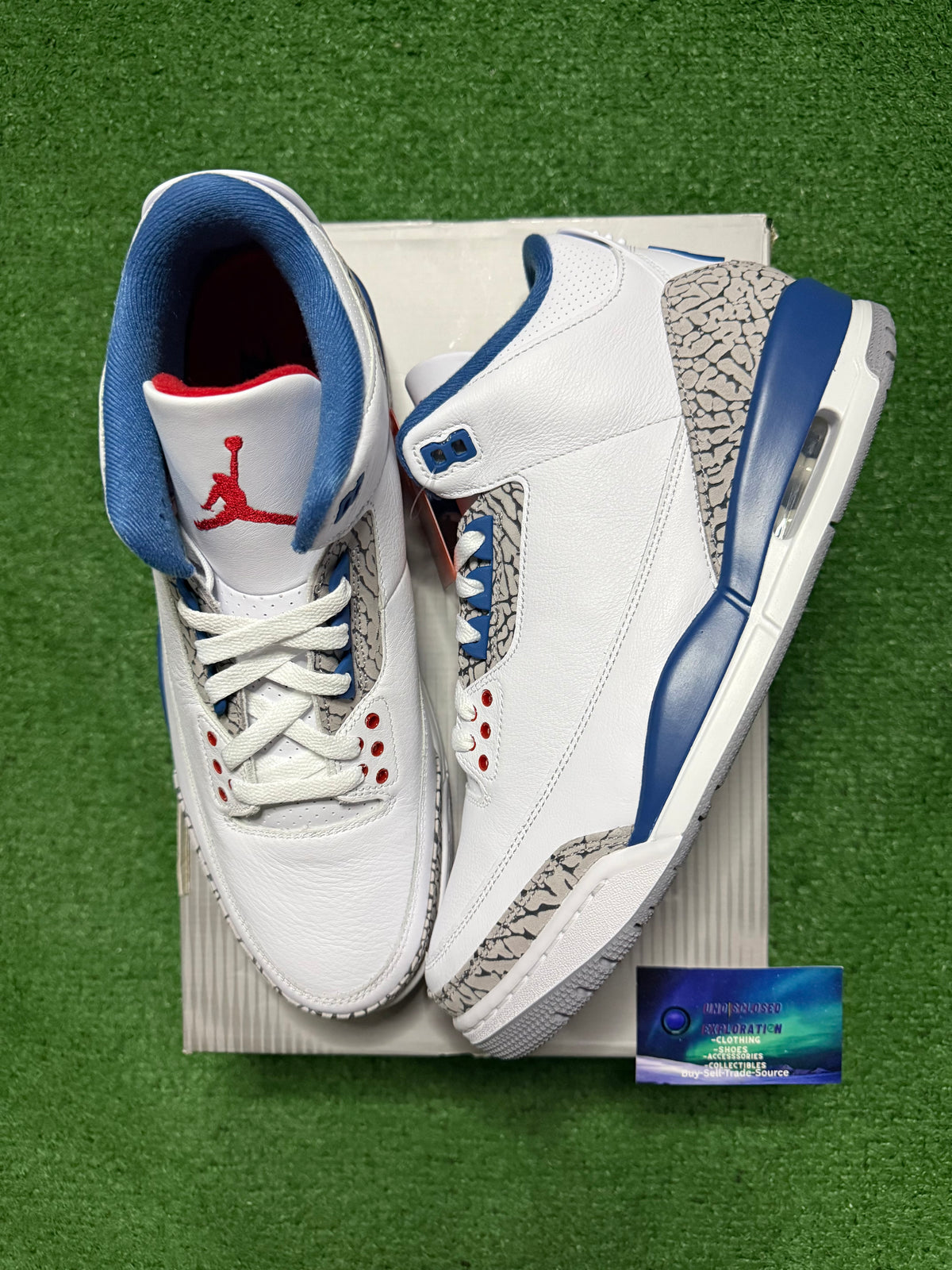 Jordan 3 True Blue