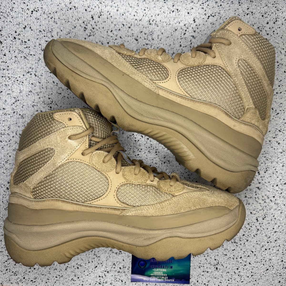 Adidas Yeezy Desert Boot Rock 10 Men “Preowned”