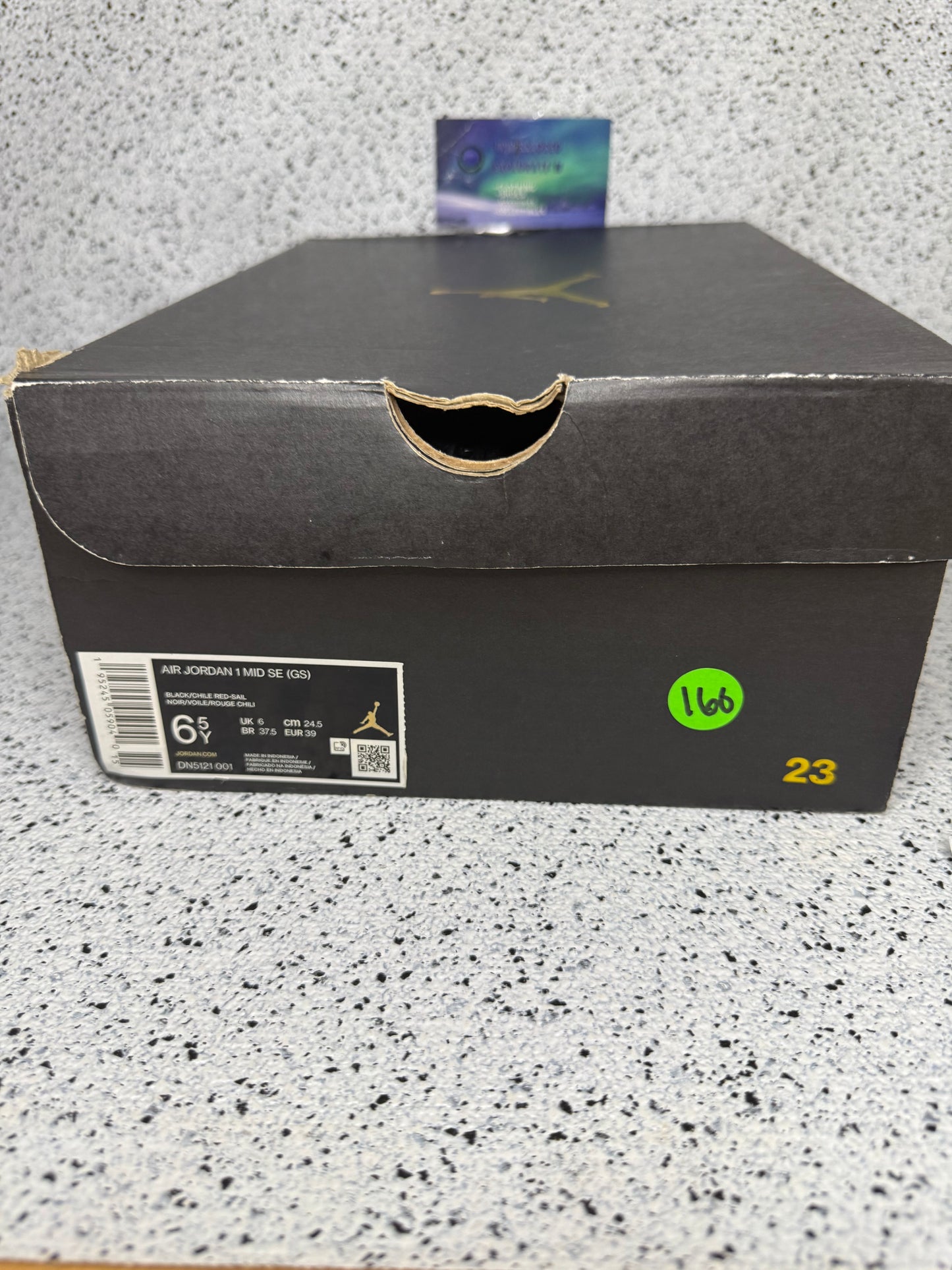 Jordan 1 Mid Siempre Familia 6.5 Youth/8 Women “Preowned”