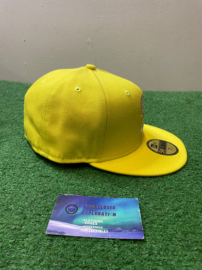 Seattle Mariners yellow fitted hat