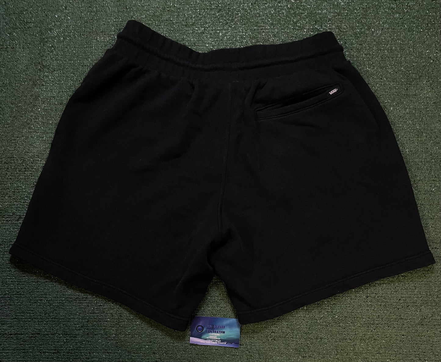 Vans original black fleece shorts
