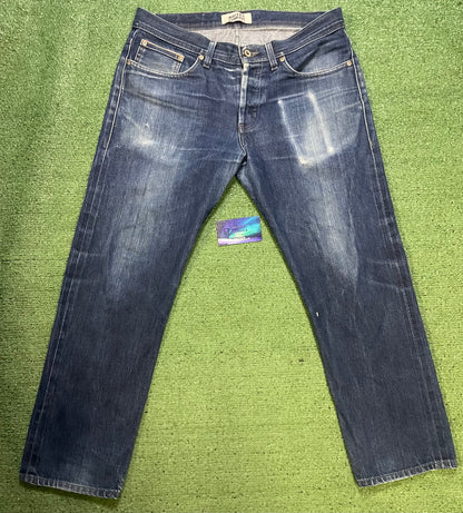 Naked & Famous indigo selvedge jeans