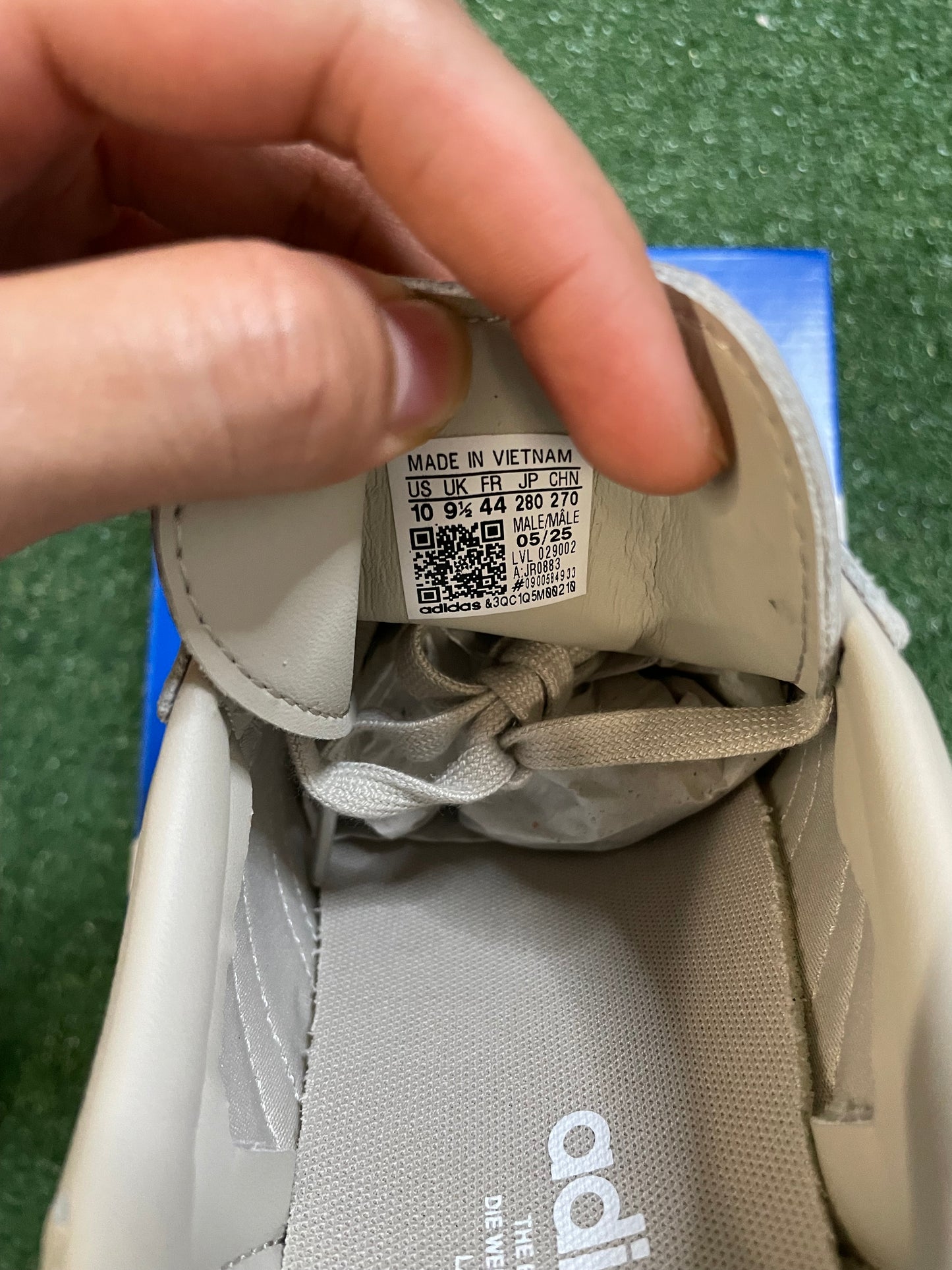 Adidas Samba OG beige cloud white gum