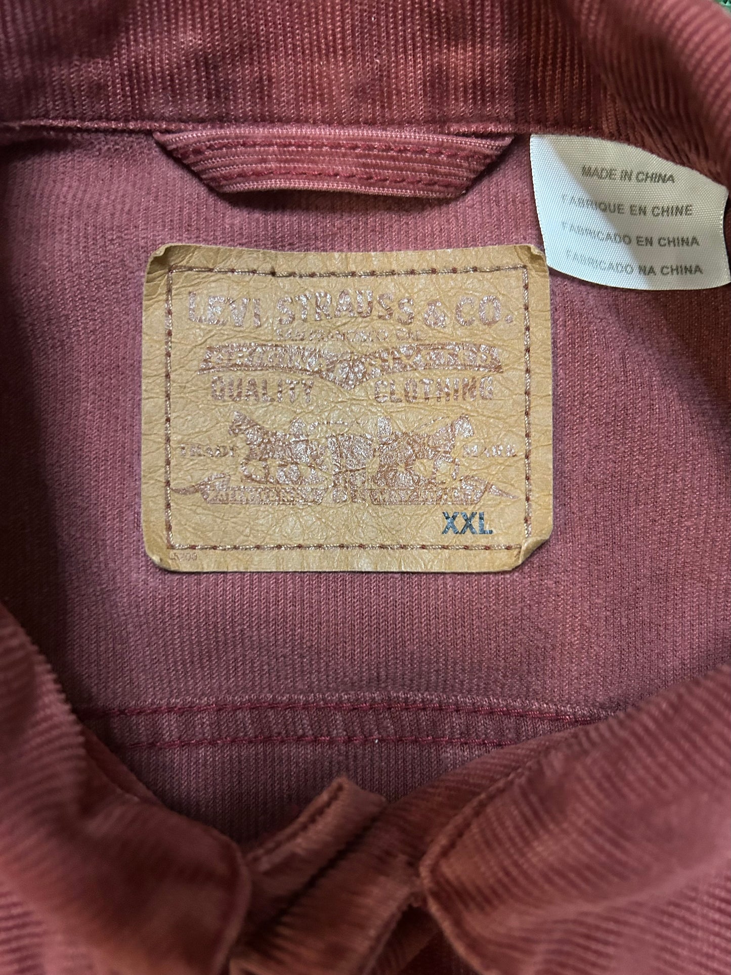 Vintage Levi red corduroy jacket