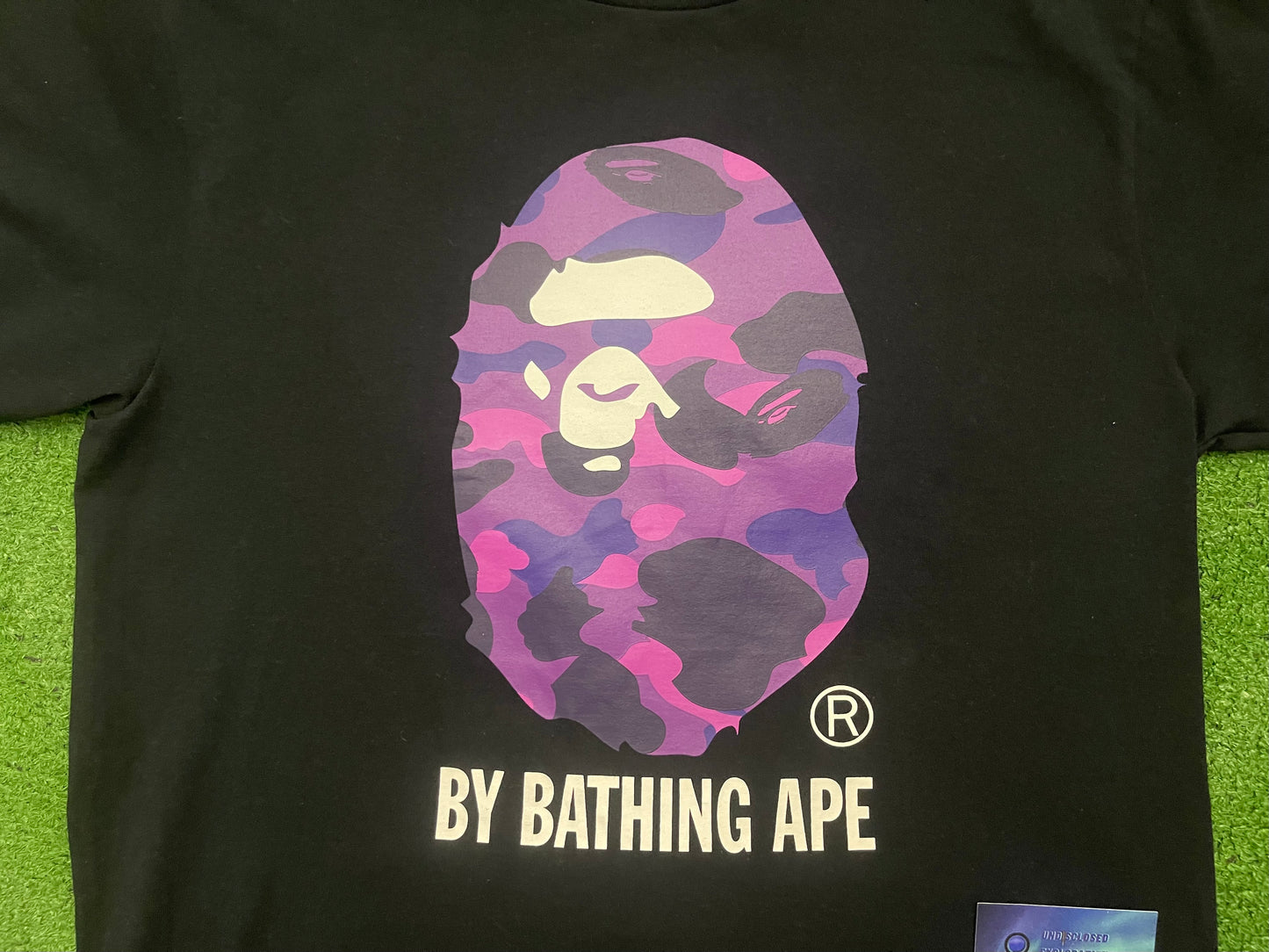 Bape Purple Ape Camo Shirt