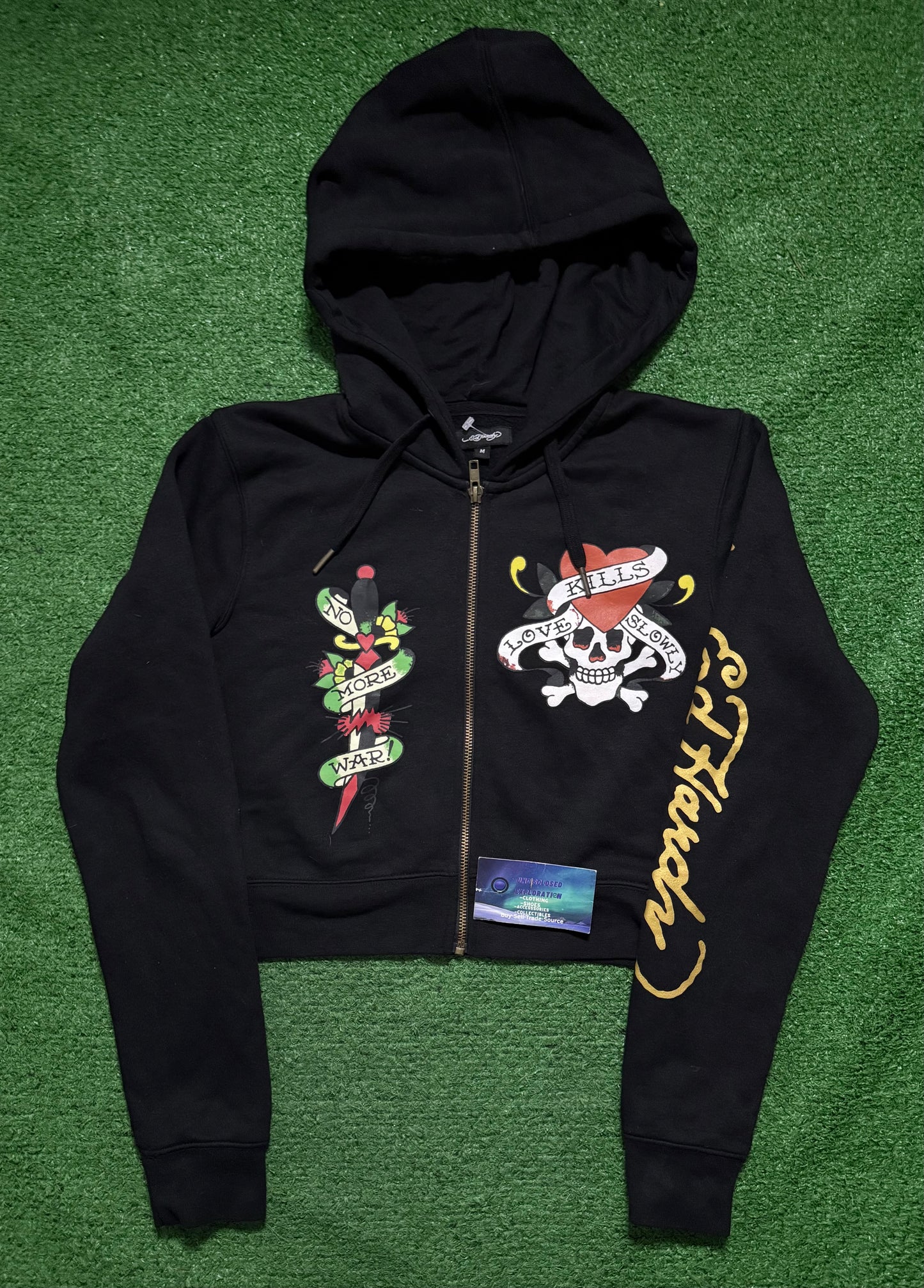 Ed Hardy Cropped Hoodie