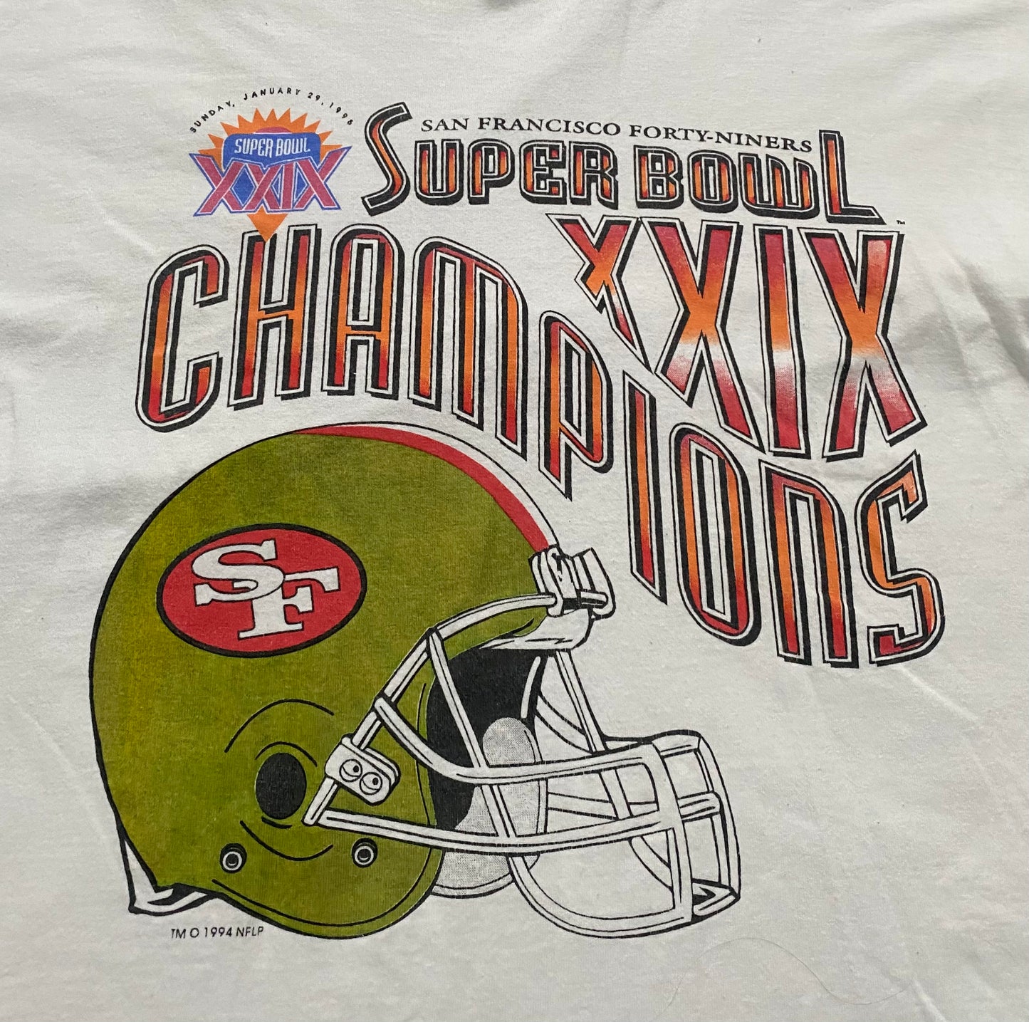 Vintage Superbowl XXIX 49ers championship Tee