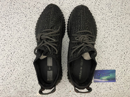 Yeezy 350 Pirate Black 2016 11.5 Men/13 Women “Preowned”