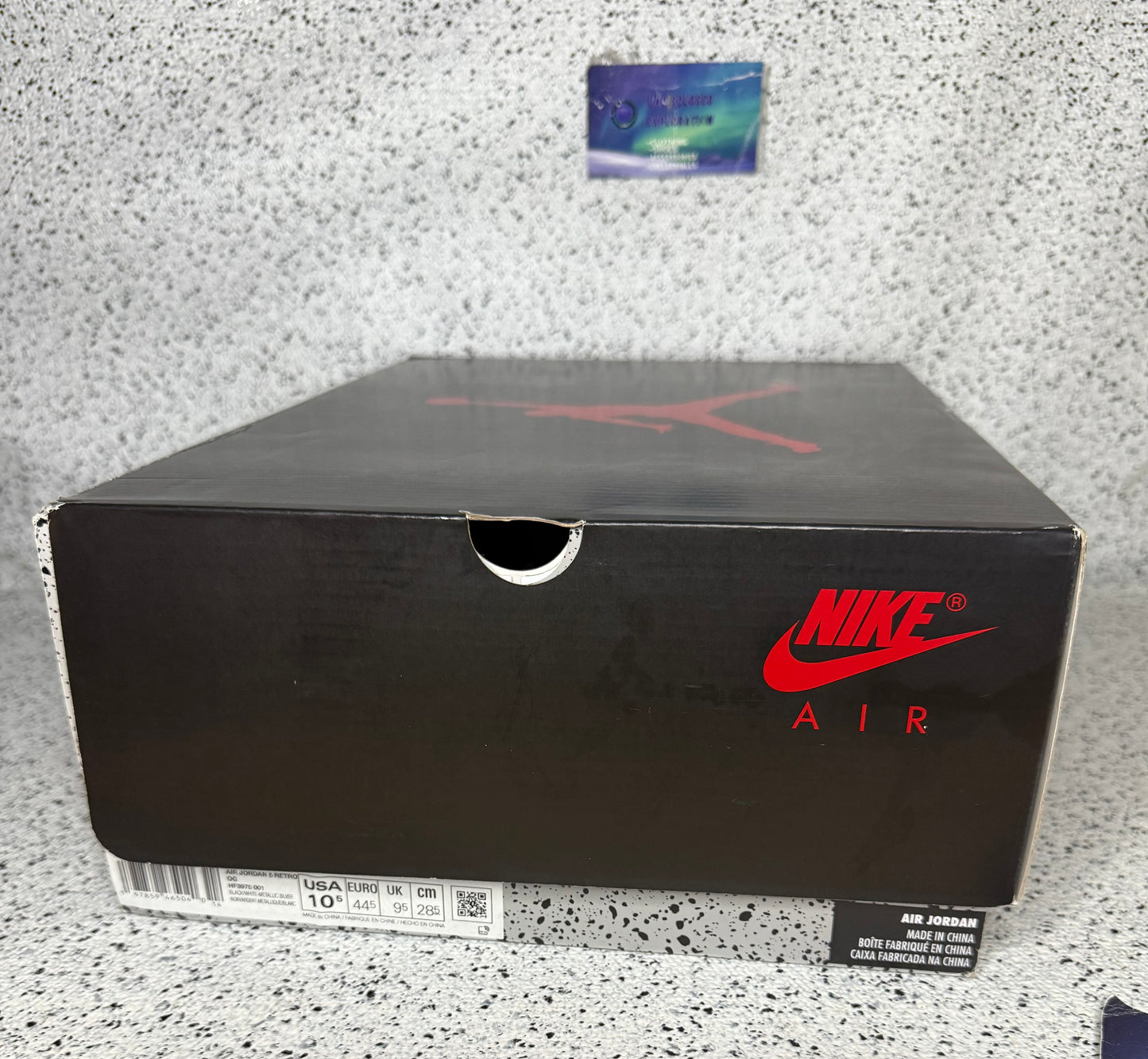 Jordan 5 Metallic Reimagined 10.5 Men/12 Women “Preowned”