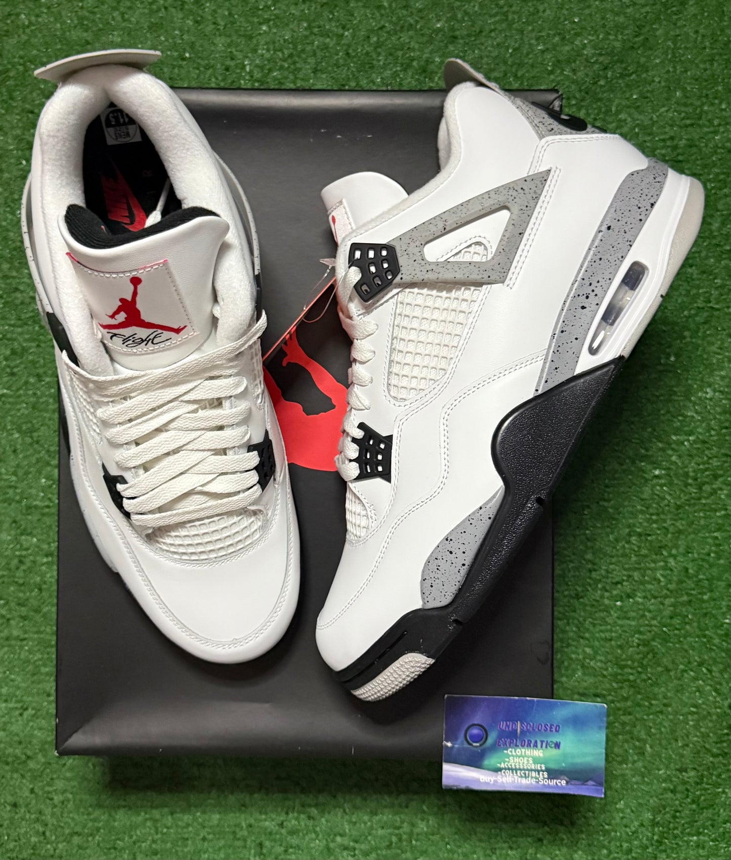 Jordan 4 White Cement