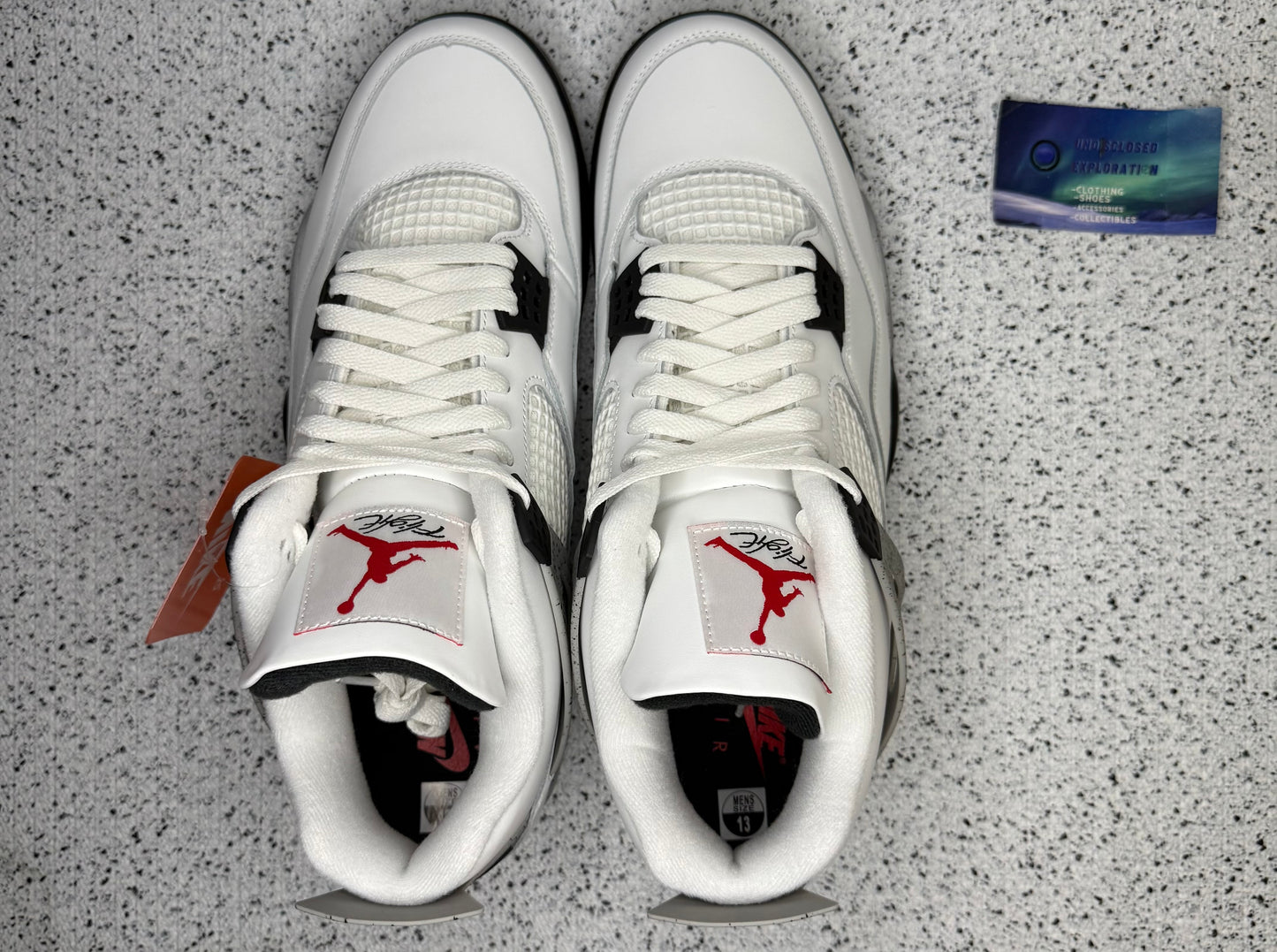 Jordan 4 White Cement
