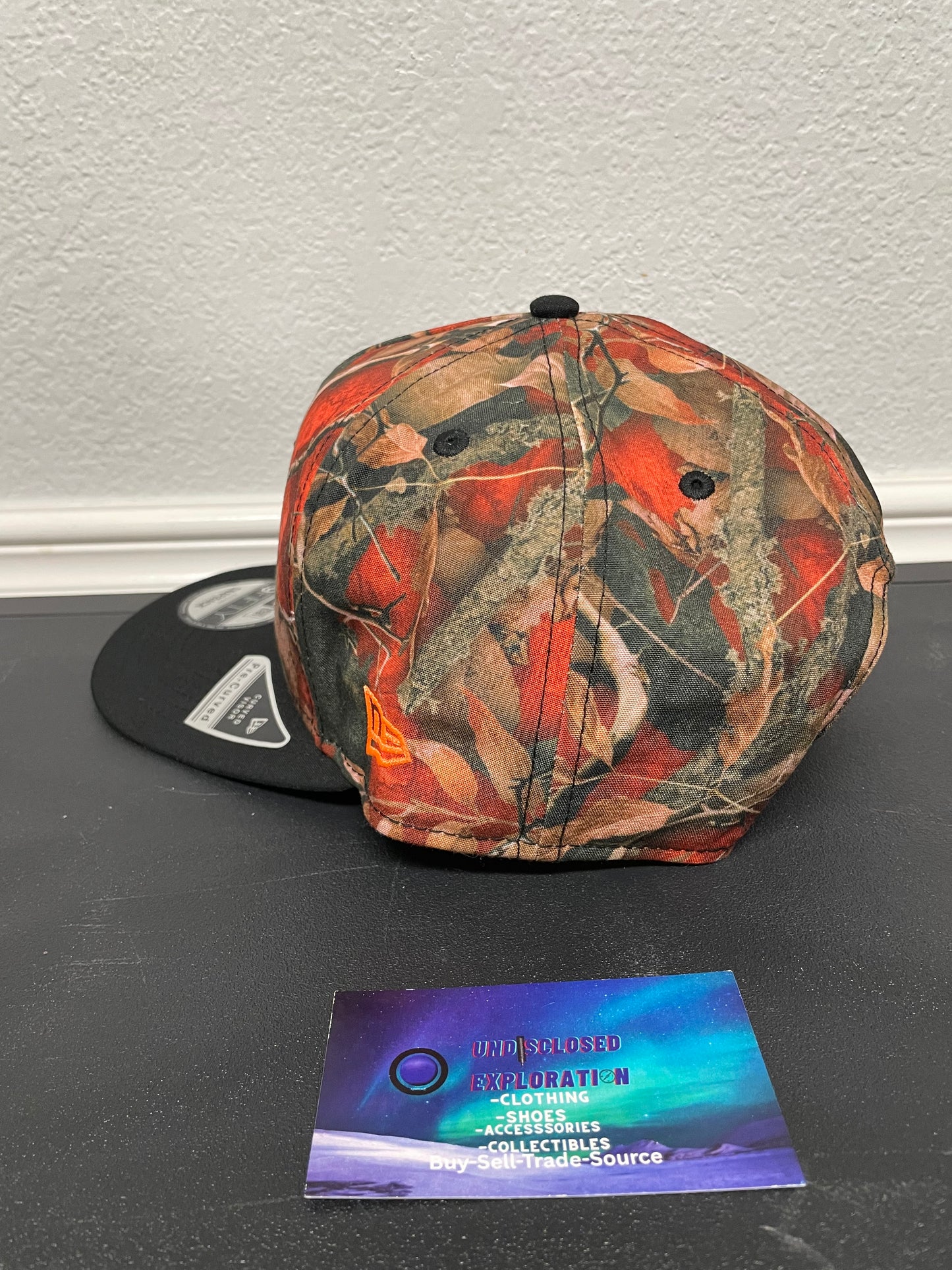 Atlanta Braves Amber Leaves 150th anniversary new era hat