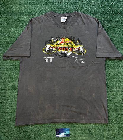Vintage tour de cure grey tee