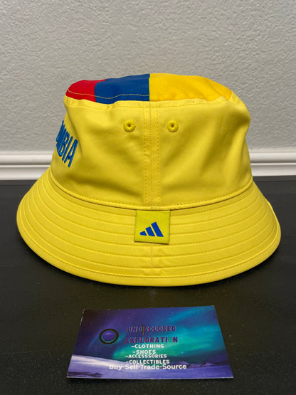 Colombia adidas blue & yellow bucket hat