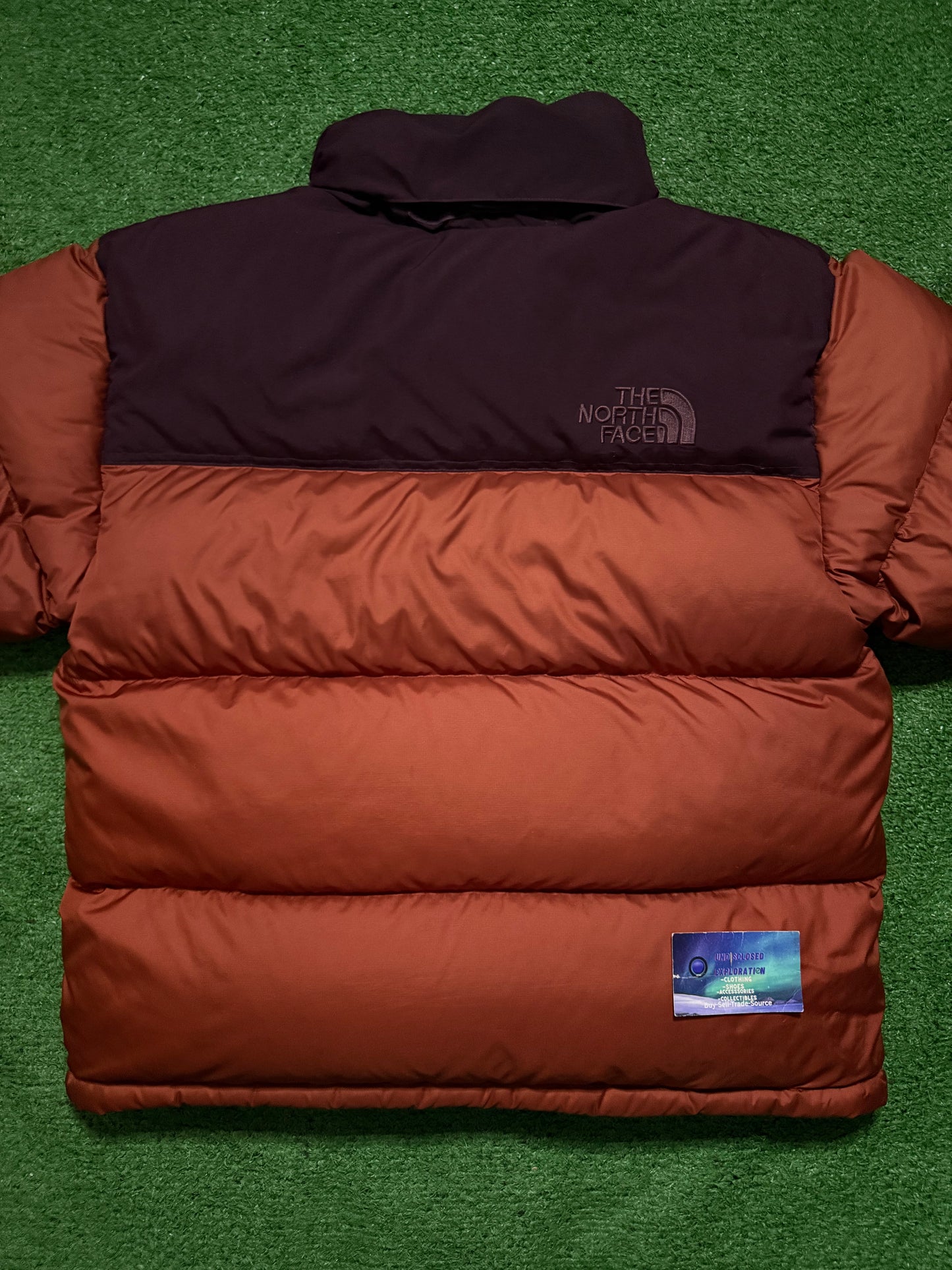 North Face Nuptse Brandy Brown