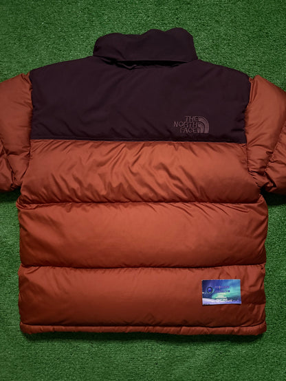 North Face Nuptse Brandy Brown
