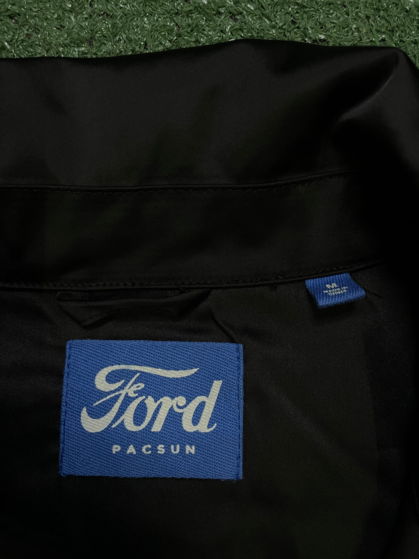 Ford black satin jacket