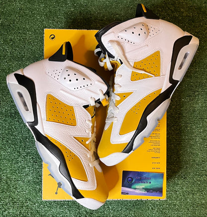 Air Jordan 6 yellow Ochre