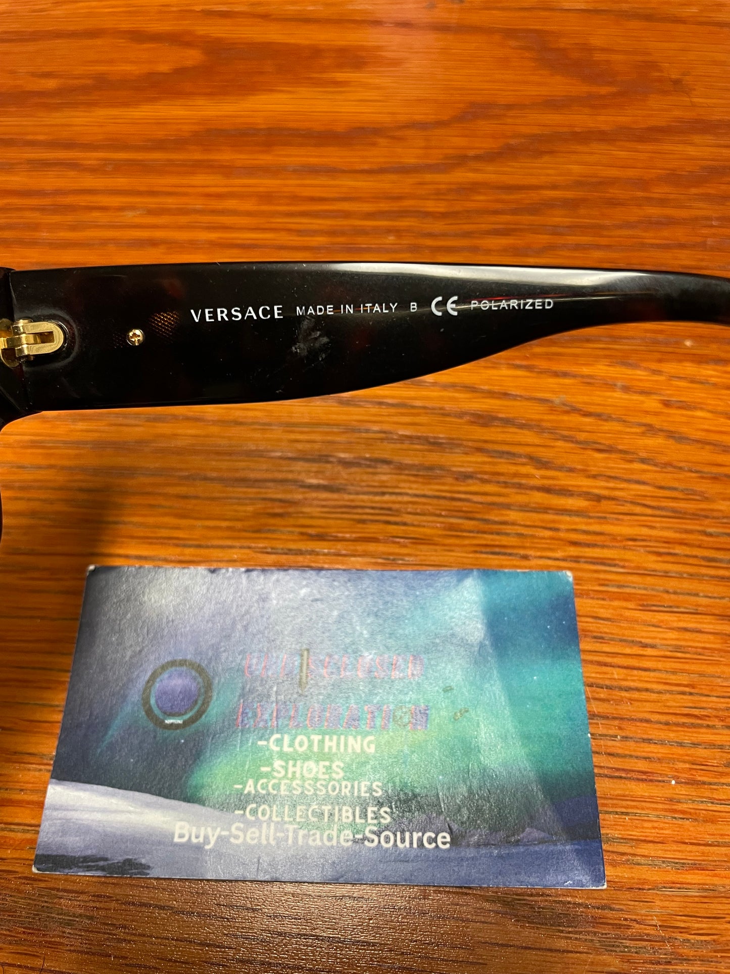 Versace Medusa polarized sunglasses