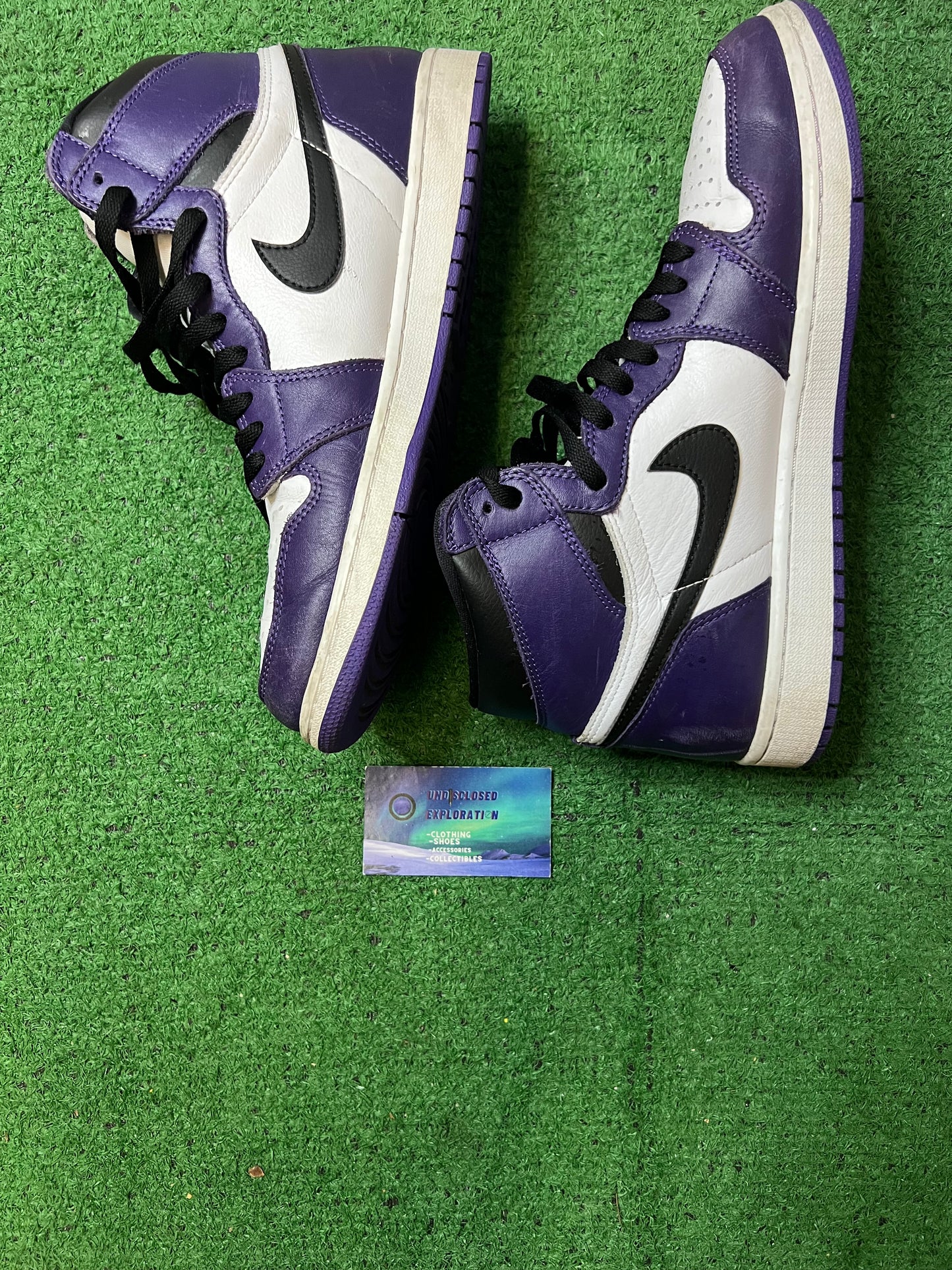 Jordan 1 high court purple 2.0 size 11.5men/13women