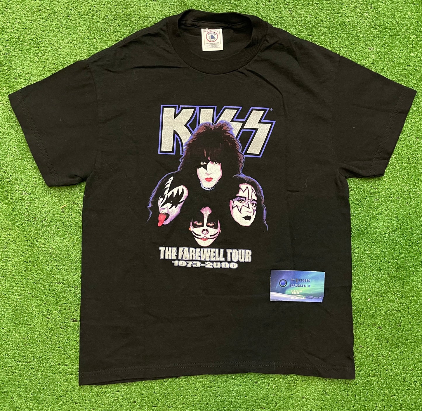 Vintage Kiss 2000 Farewell Tour Shirt Size Youth x-Large