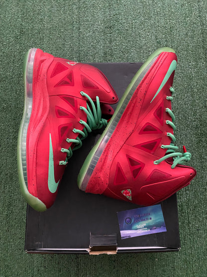 Nike Lebron 10 Christmas size 10.5men/12women