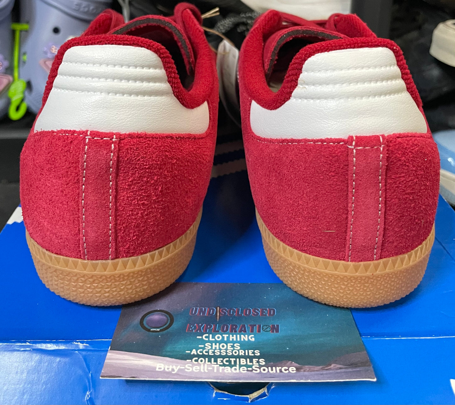 Adidas Samba victory red